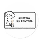 sinergia sin control stickers