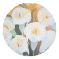 Sinfonia de jarros round stickers