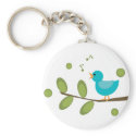 Sing a Song Bird keychains