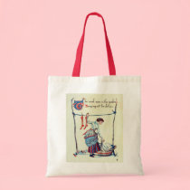 Sing a Song of Sixpence, Tote Bag bags