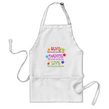 Sing Dance Live Apron