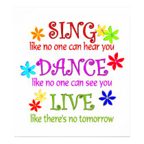 Sing Dance Live posters