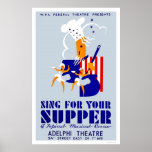 Sing For Supper Musical 1939 WPA posters