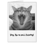 Sing, like no one's listening! cards