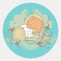 Sing You to Sleep Tshirts and Gifts Round Sticker
