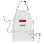 Singapore Flag aprons