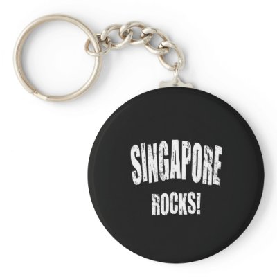 Singapore Rocks! Keychains by repofcountries