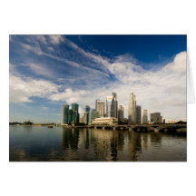 Singapore skyline cards