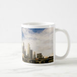 Singapore skyline coffee mugs