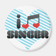 Singer fan fridge magnets