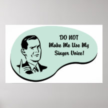 Singer Voice Posters