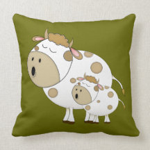 Singing Cows Pillow