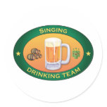 Singing Drinking Team stickers