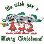 Singing Elves embroidered shirts