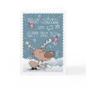 Singing Reindeer cards