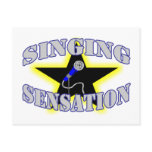 Singing Sensation postcards