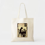Singing Sewing Lady Vintage Fairy Poem Bags
