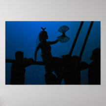 Singkil Silhouette Print