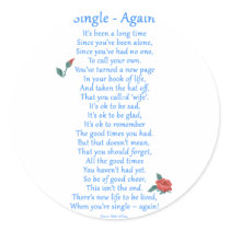 Single Again Stickers