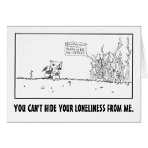 Single Awareness Day Card-Can't see me