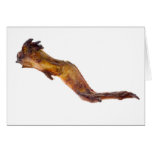 Single BBQ chicken wing Card