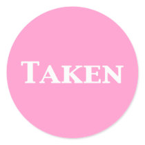 Single Dating or Taken Gifts Sticker