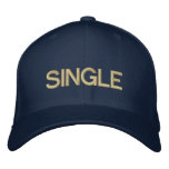 SINGLE embroidered hats