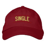 Single... - Embroidered Hat embroidered hats