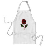 Single Flower aprons