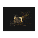 Single Flower Buddha postcards
