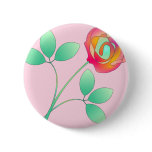 Single Flower buttons