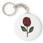 Single Flower keychains