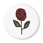 Single Flower magnets