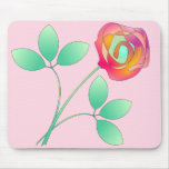 Single Flower mousepads