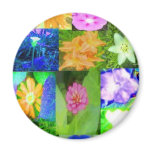 Single Flower Surprise from MaMaw's Garden magnets