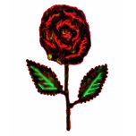 Single Flower t-shirts