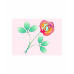 Single Flower t-shirts