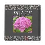 Single Hydrangea magnets