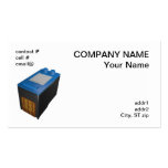 single inkjet printer cartridge business card templates