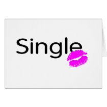 Single (Kiss) Greeting Card