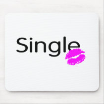 Single (Kiss) Mouse Mat