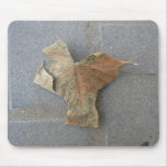 Single malple leaf mousepads