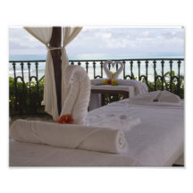 Single Massage Table Art Photo