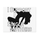 Single Mothers postcards