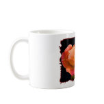 Single Peach Rose w/ quote Mug