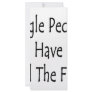 Single People Have All The Fun Full Color Rack Card