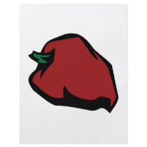 Single Red Habanero Graphic