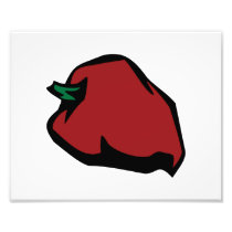 Single Red Habanero Graphic