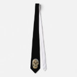 Single Skull Halloween Tie