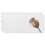 Single steel rose card rack cards